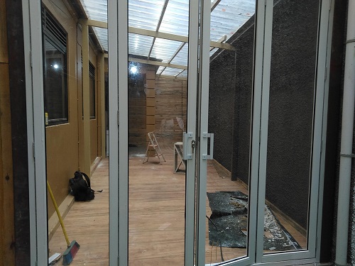 aluminium work