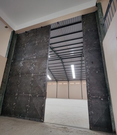 red steel gate
